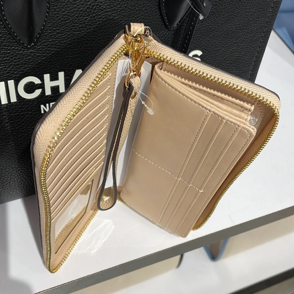 Michael Kors Jet Set Travel Large Travl CONTINENTAL Wristlet - wallet phone hldr